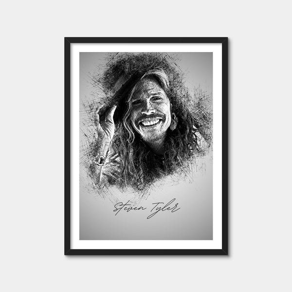 Steven Tyler Wall Art — Framed Print Format preview