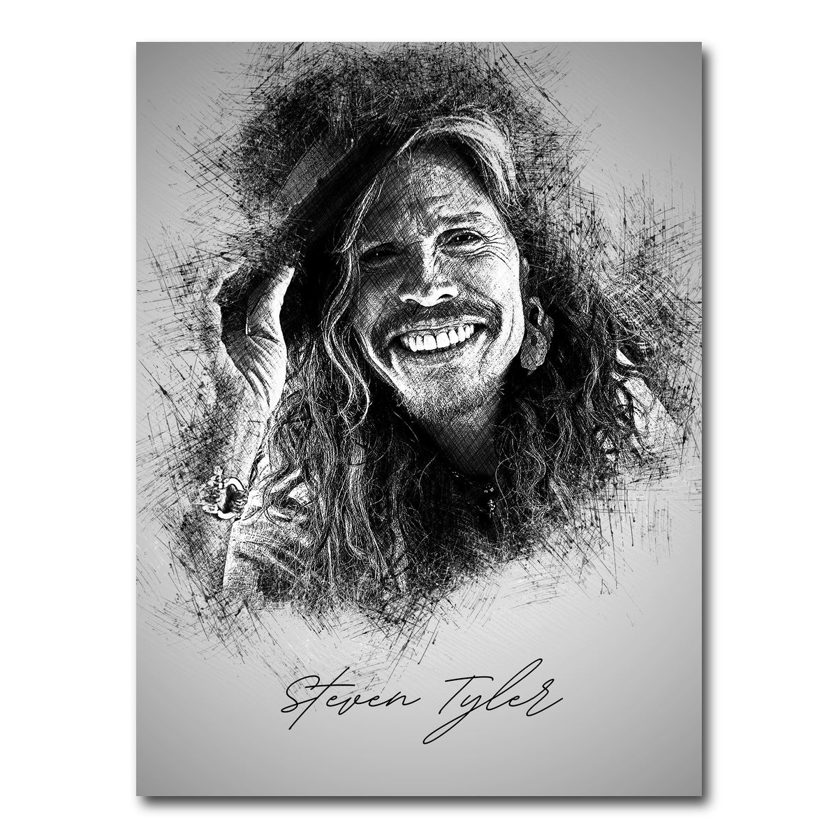 AUTO-MOCKUP WHITE | Steven Tyler | 1 Piece | Gallery Wrap Canvas | group=3x4