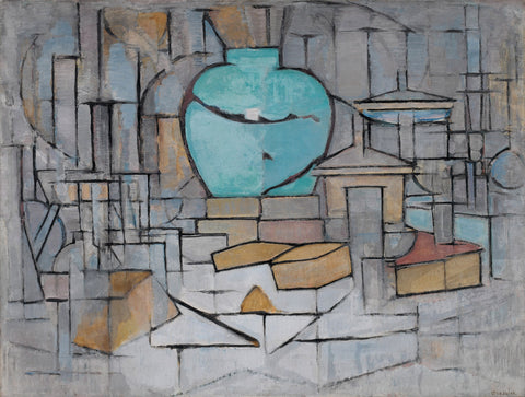 Stilleven met gemberpot Wall Art