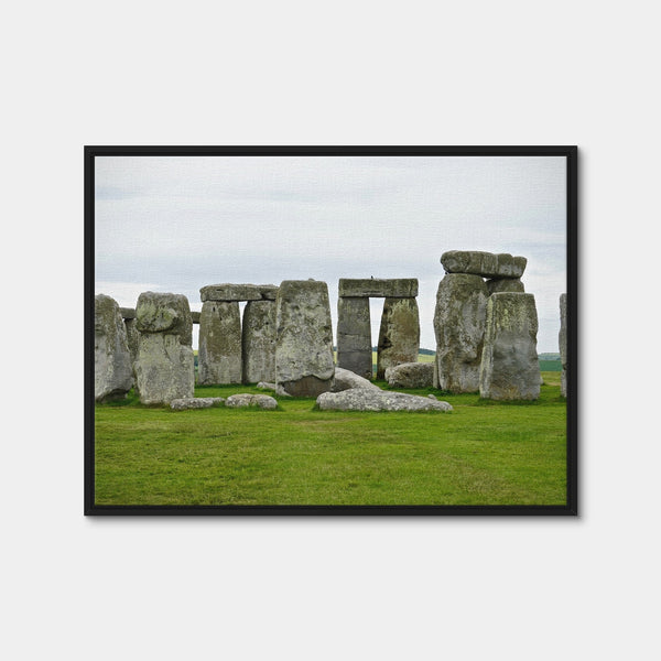Stonehenge Wall Art — Framed Canvas Format preview