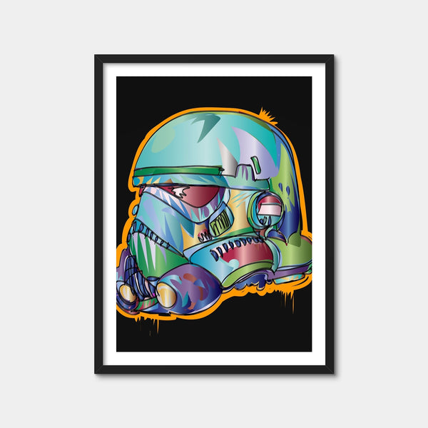 Stormtrooper Wall Art — Framed Print Format preview