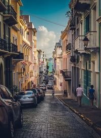Street of San Juan Puerto Rico Wall Art