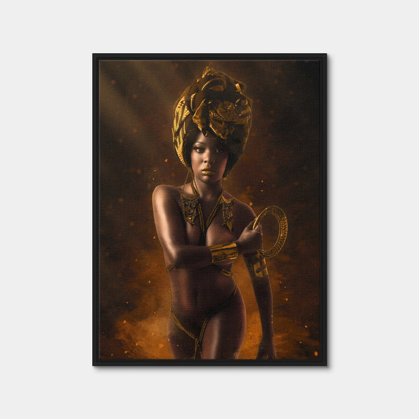 Strength Wall Art — Framed Canvas Format preview
