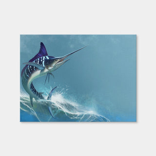 AUTO-MOCKUP WHITE | Striped Marlin on Sea | 1 Piece | Gallery Wrap | group=4x3