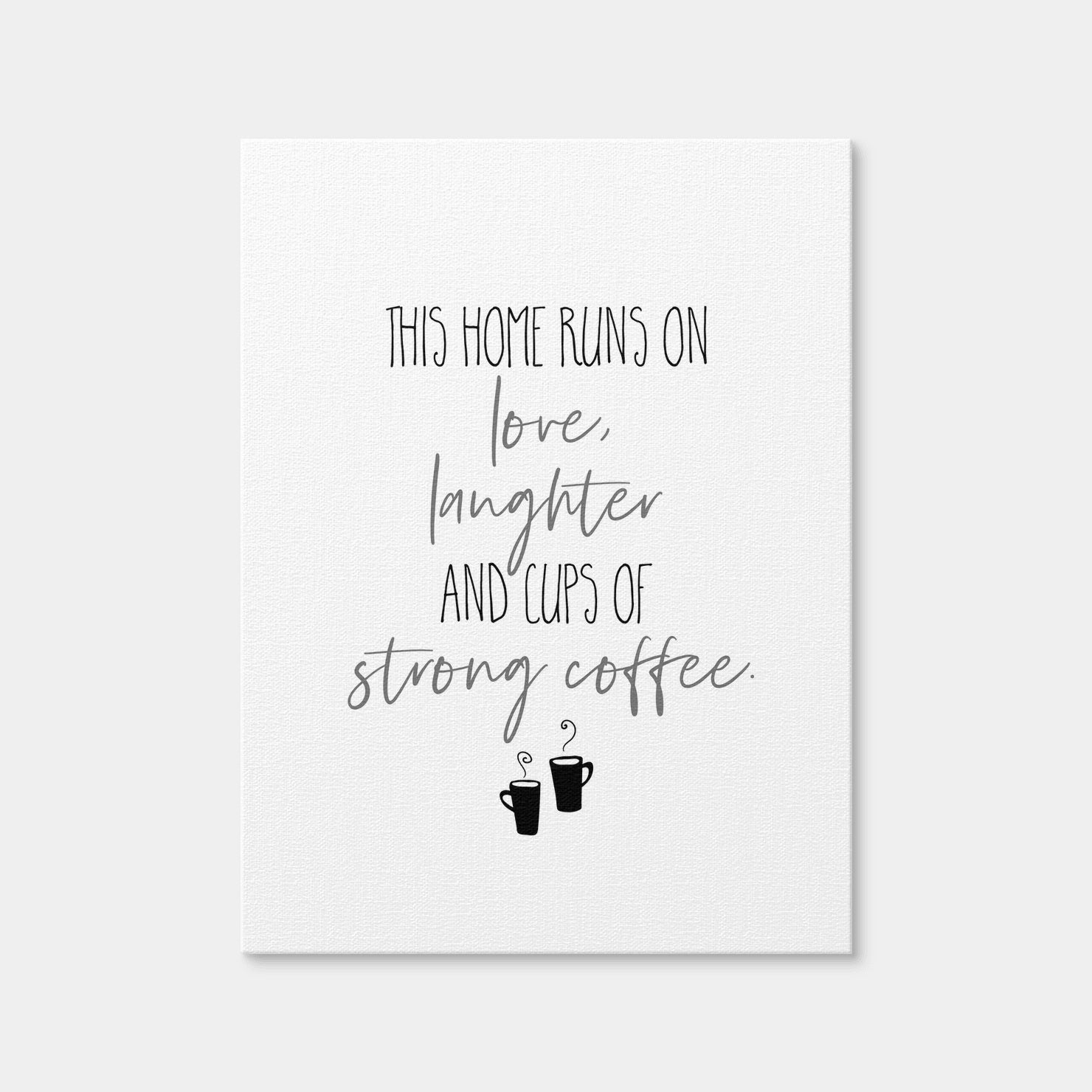 AUTO-MOCKUP WHITE | Strong Coffee | 1 Piece | Gallery Wrap | group=3x4