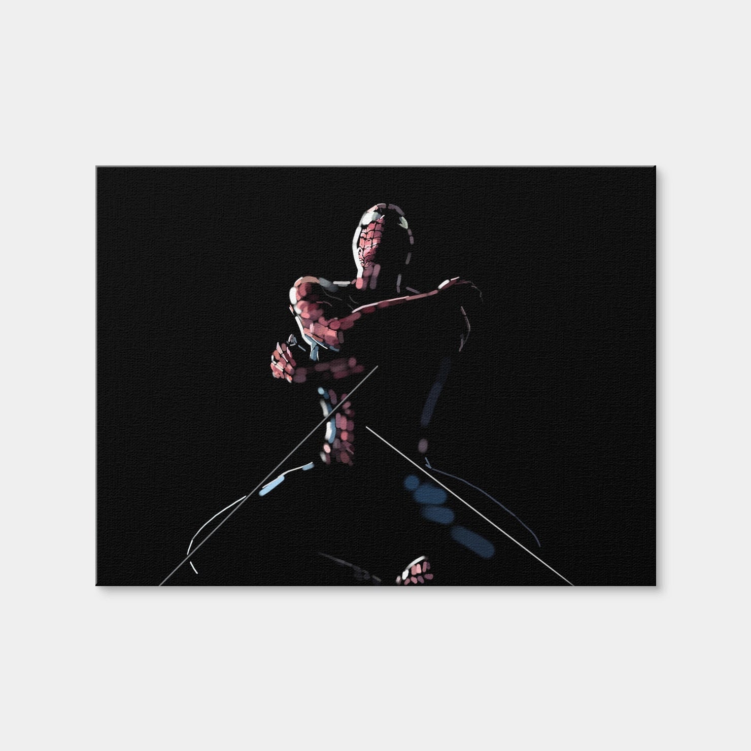 AUTO-MOCKUP WHITE | Struggling Spider | 1 Piece | Gallery Wrap | group=4x3