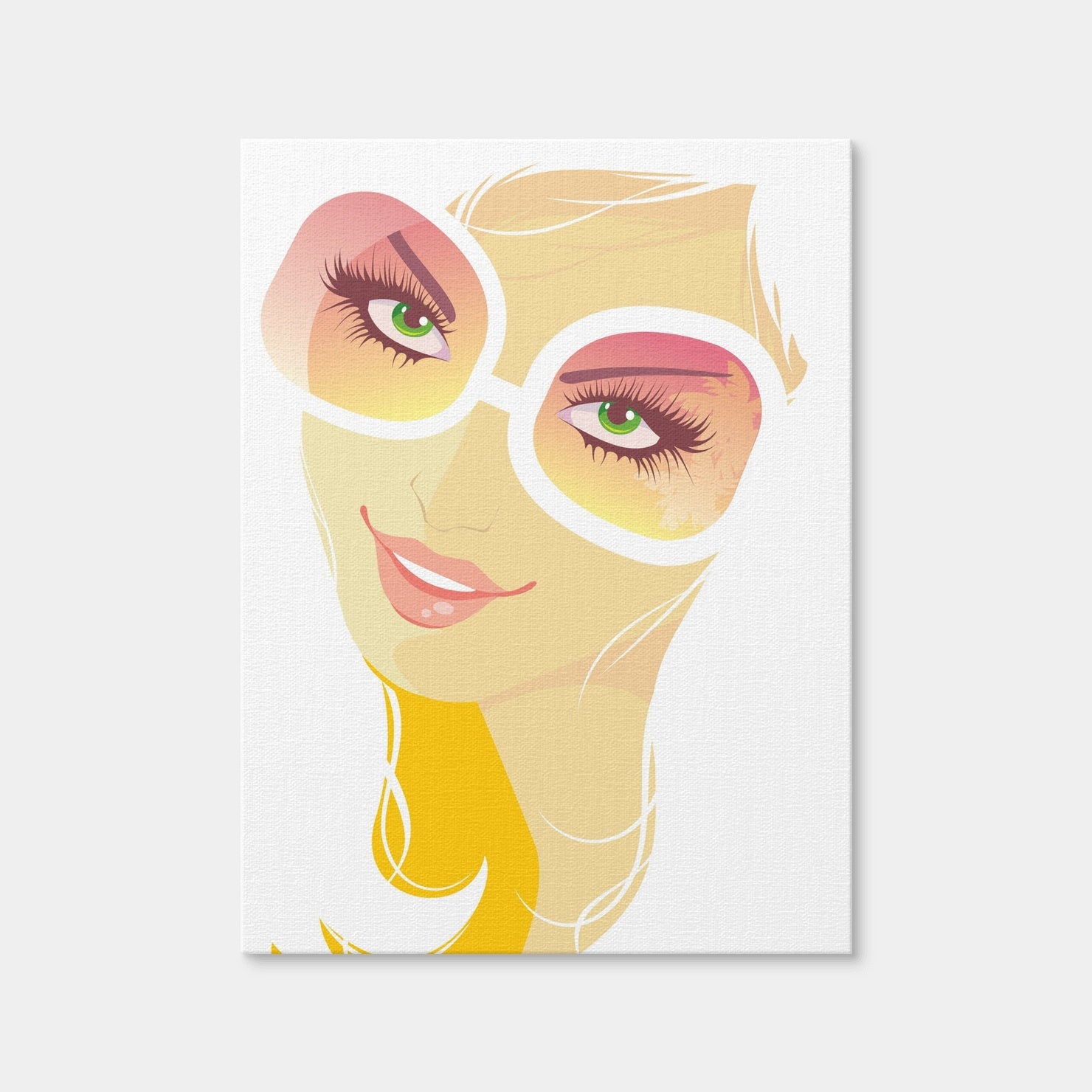 AUTO-MOCKUP WHITE | Summer Girl | 1 Piece | Gallery Wrap | group=3x4