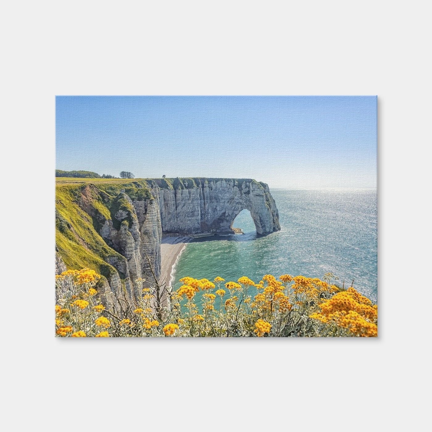 AUTO-MOCKUP WHITE | Summer In Etretat | 1 Piece | Gallery Wrap | group=4x3