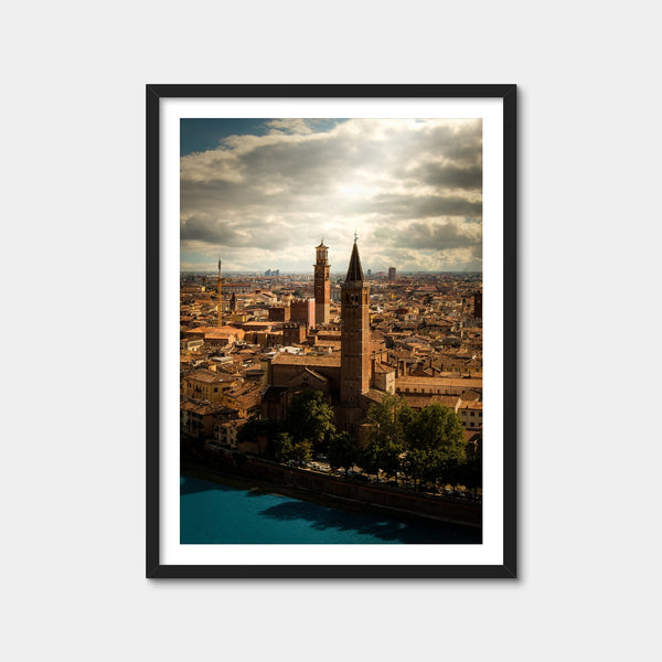Summer In Verona Wall Art — Framed Print Format preview