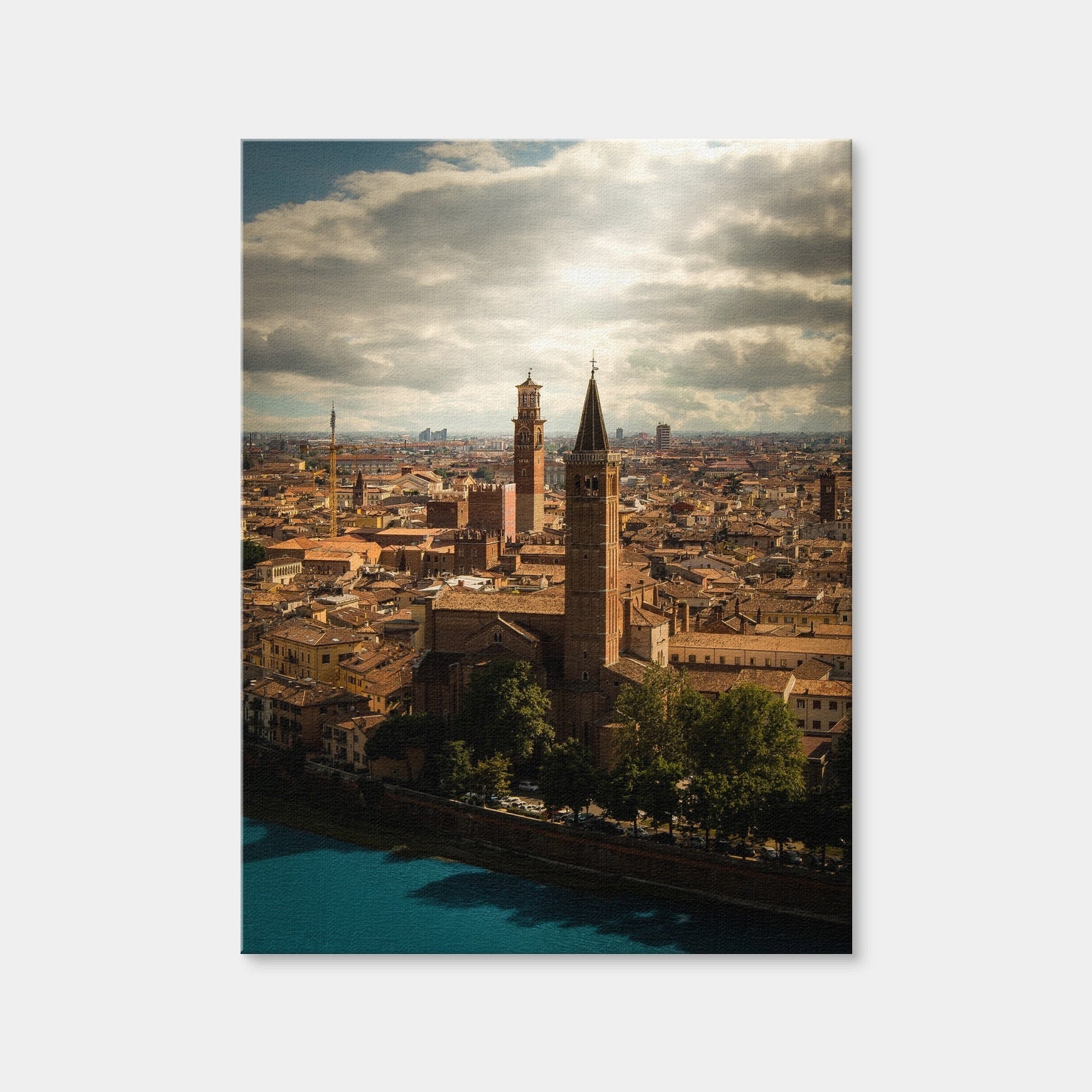 AUTO-MOCKUP WHITE | Summer In Verona | 1 Piece | Gallery Wrap Canvas | group=3x4