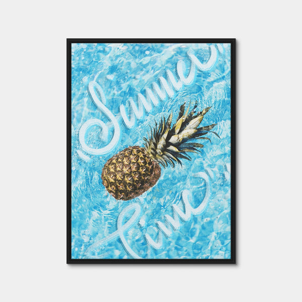Summer Wall Art — Framed Canvas Format preview