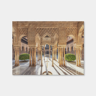 AUTO-MOCKUP WHITE | Sunlight In The Alhambra | 1 Piece | Gallery Wrap Canvas | group=4x3