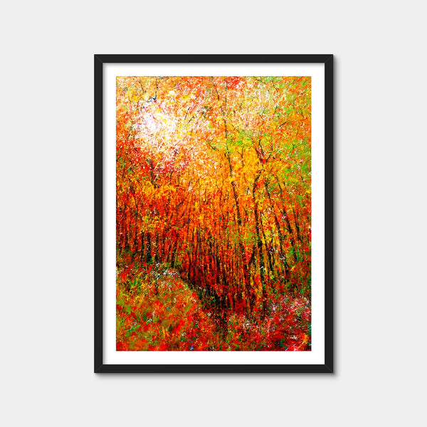 Sunlit Wall Art — Framed Print Format preview