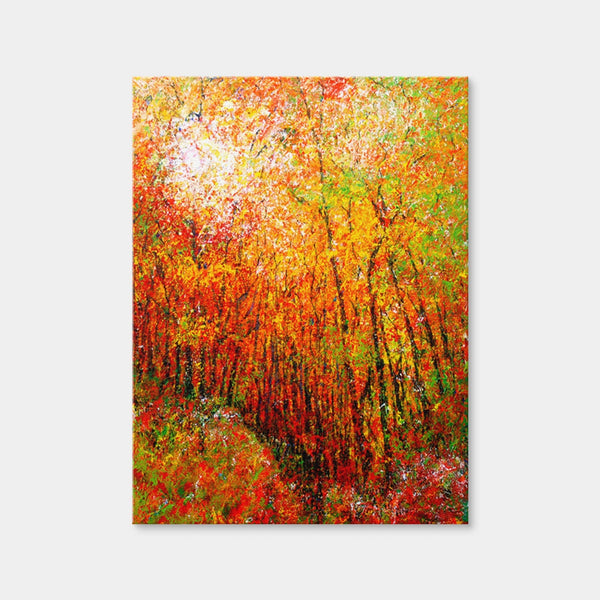 Sunlit Wall Art — Canvas Wrap Format preview
