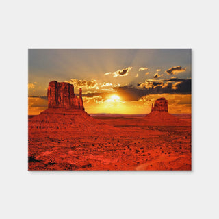 AUTO-MOCKUP WHITE | Sunrise Monument Valley | 1 Piece | Gallery Wrap | group=4x3