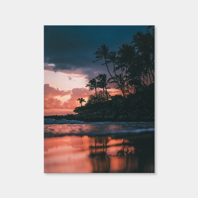 AUTO-MOCKUP WHITE | Sunrise from Shore | 1 Piece | Gallery Wrap | group=3x4