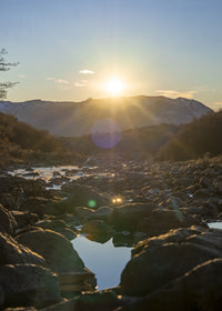 Sunrise over Fitz Roy River Wall Art