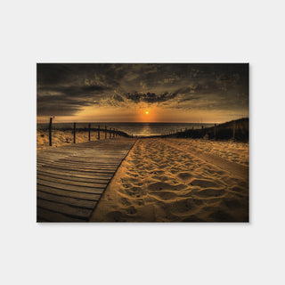 AUTO-MOCKUP WHITE | Sunset Beach | 1 Piece | Gallery Wrap Canvas | group=4x3