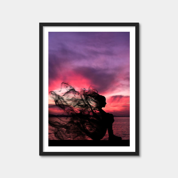 Sunset Feelings Wall Art — Framed Print Format preview