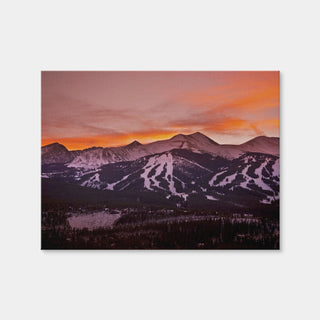AUTO-MOCKUP WHITE | Sunset In Breckenridge | 1 Piece | Gallery Wrap | group=4x3