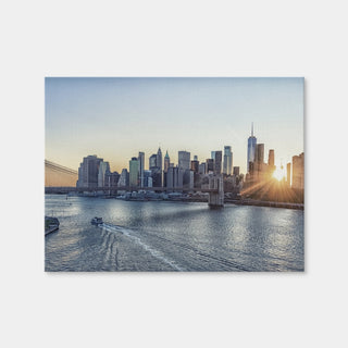 AUTO-MOCKUP WHITE | Sunset In New York | 1 Piece | Gallery Wrap | group=4x3