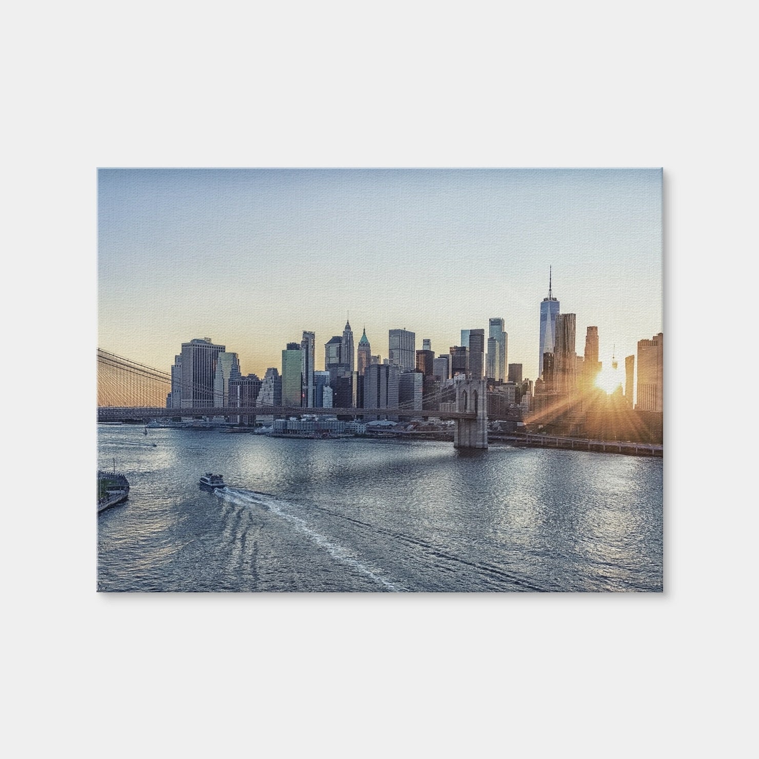 AUTO-MOCKUP WHITE | Sunset In New York | 1 Piece | Gallery Wrap | group=4x3