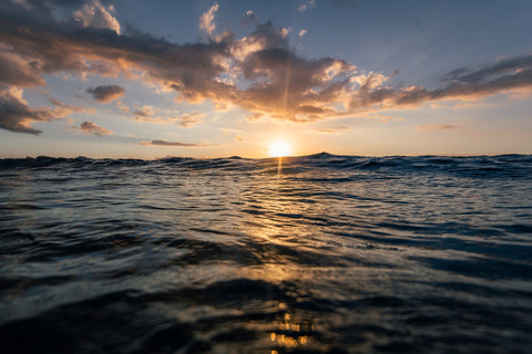 Sunset Ocean Wall Art