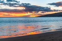 Sunset Over the Beach Wall Art