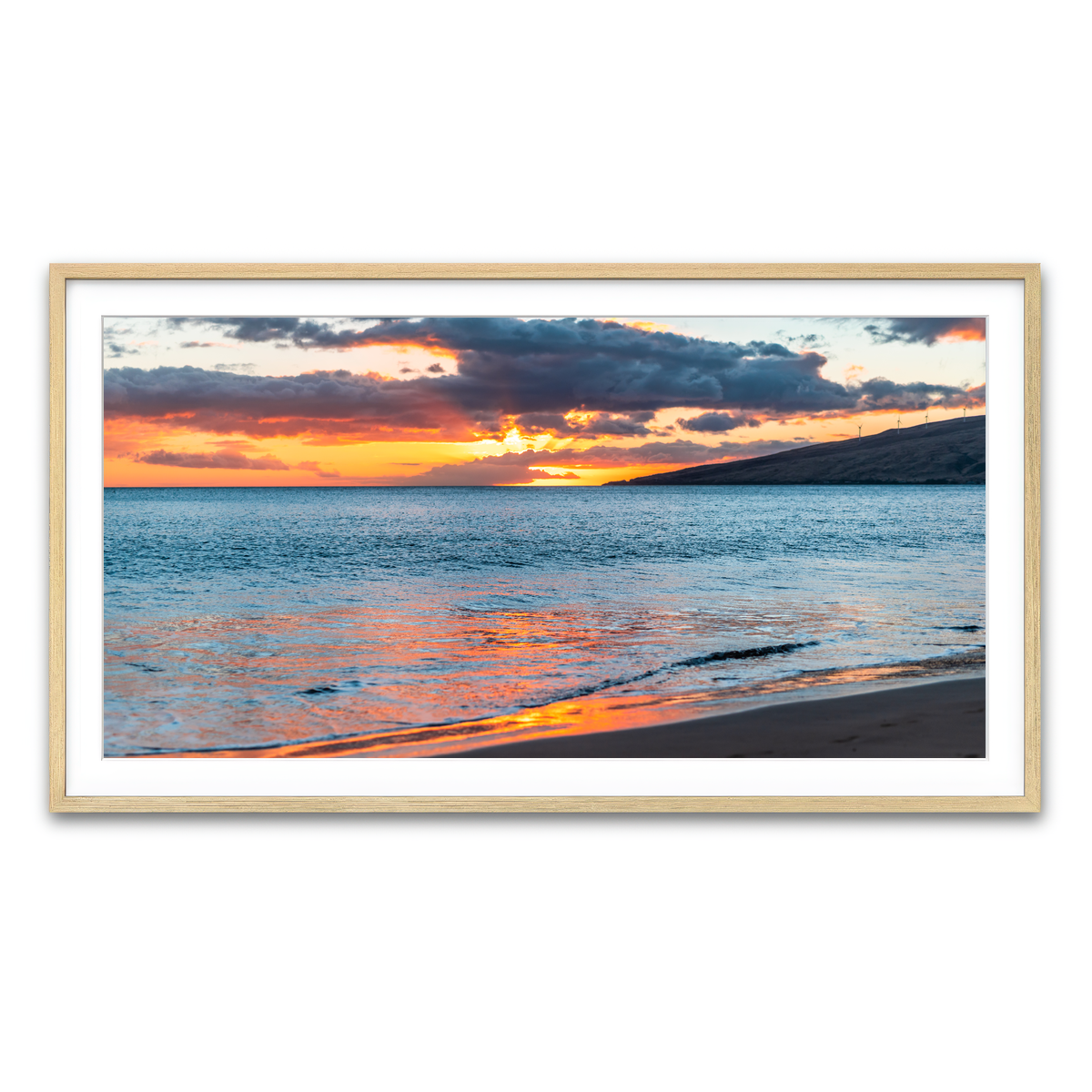 Framed Print 2x1 Natural