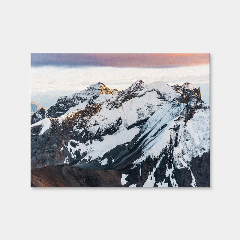 AUTO-MOCKUP WHITE | Sunset Peaks | 1 Piece | Gallery Wrap | group=4x3