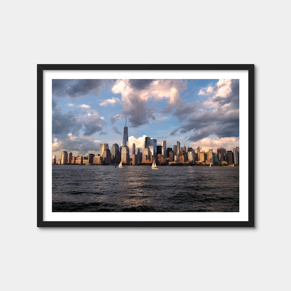 Sunset Sails Wall Art — Framed Print Format preview