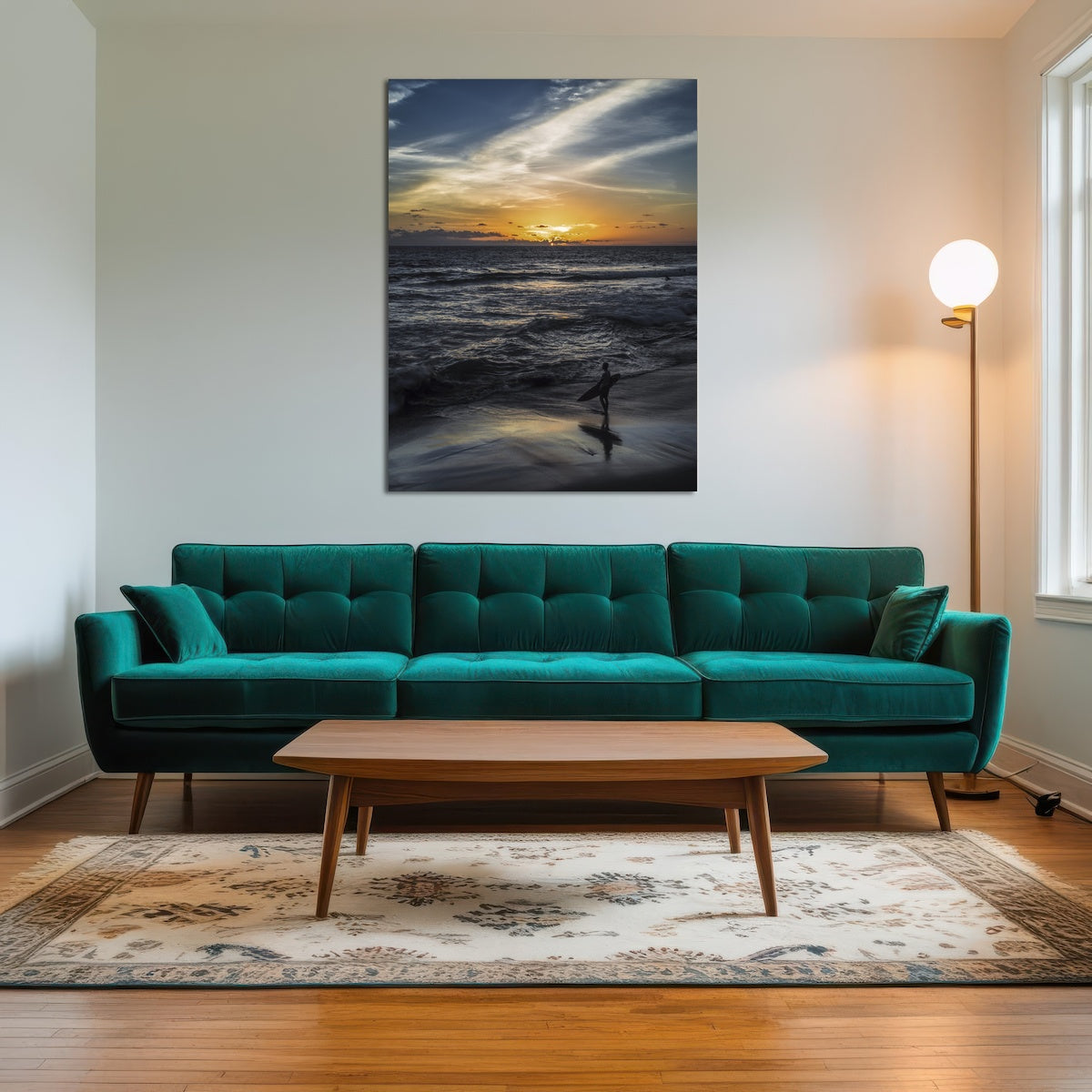 AUTO-MOCKUP ROOM | Sunset Surfer