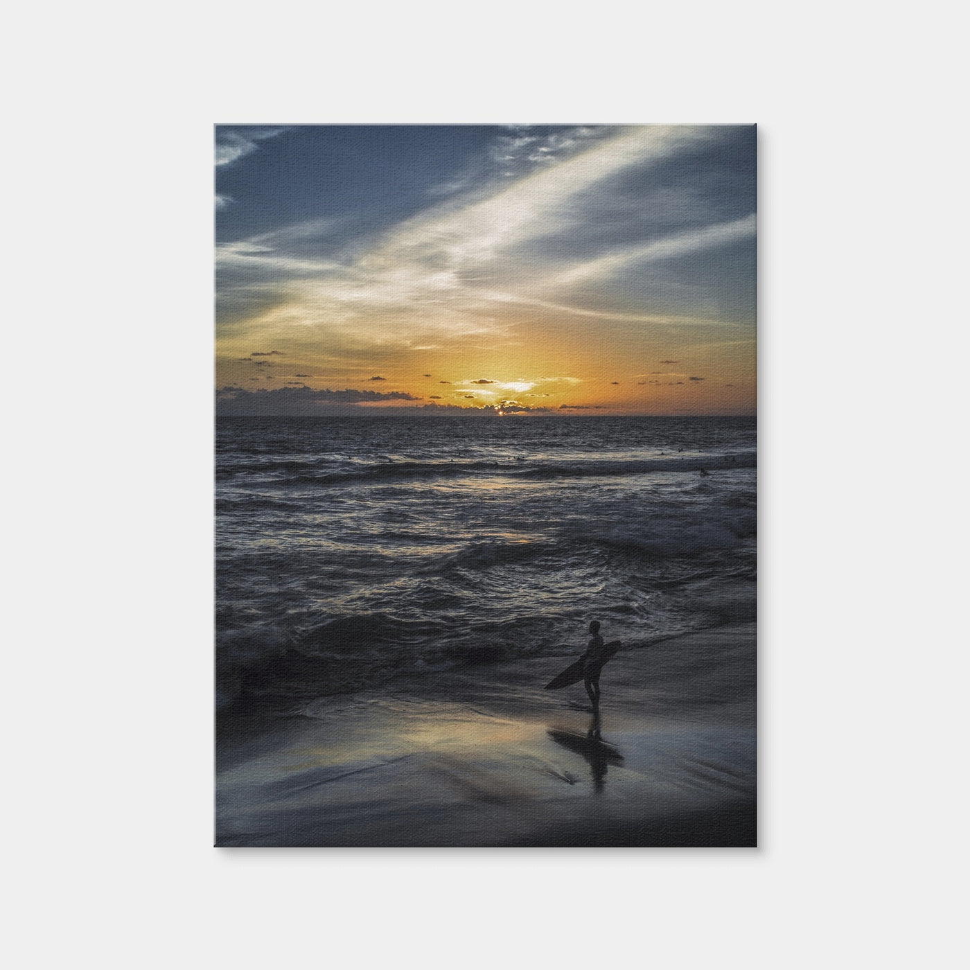 AUTO-MOCKUP WHITE | Sunset Surfer | 1 Piece | Gallery Wrap | group=3x4