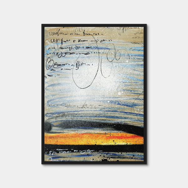 Sunset Wall Art — Framed Canvas Format preview