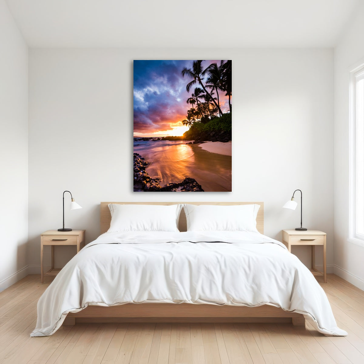 AUTO-MOCKUP ROOM | Sunset by the Beach
