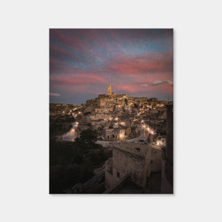 AUTO-MOCKUP WHITE | Sunset in Matera | 1 Piece | Gallery Wrap | group=3x4