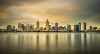 Sunset skyline of San Diego Wall Art
