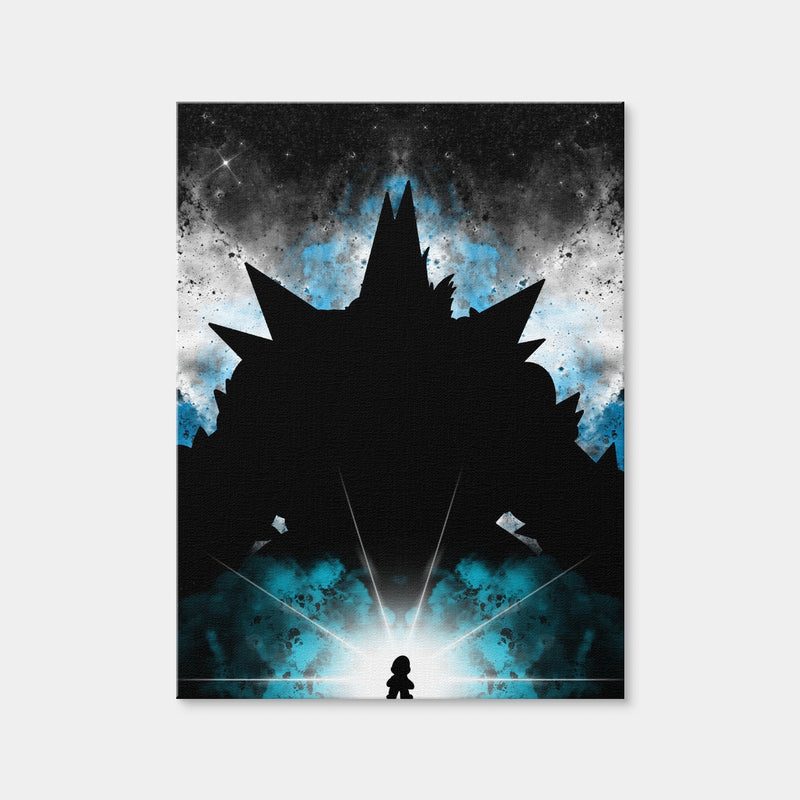 AUTO-MOCKUP WHITE | Super Mario Fury | 1 Piece | Gallery Wrap | group=3x4