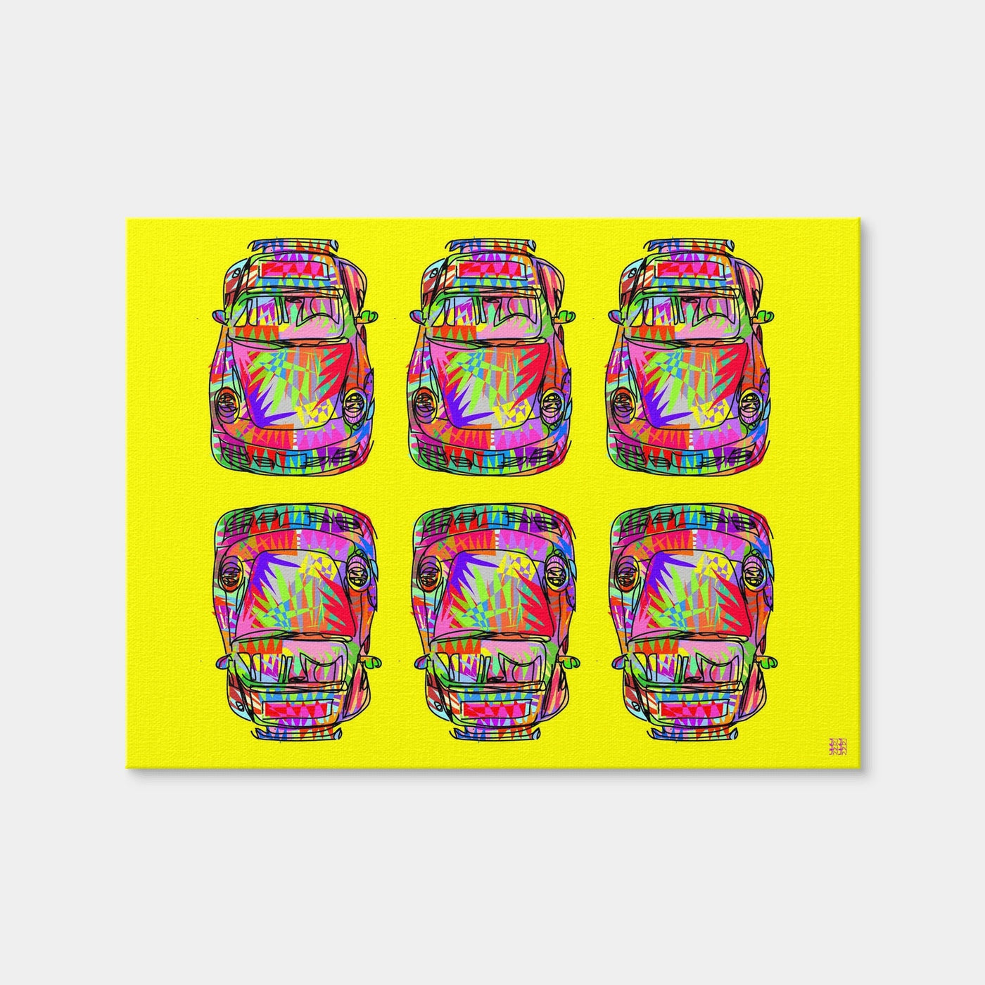 AUTO-MOCKUP WHITE | Super Wavy | 1 Piece | Gallery Wrap | group=4x3
