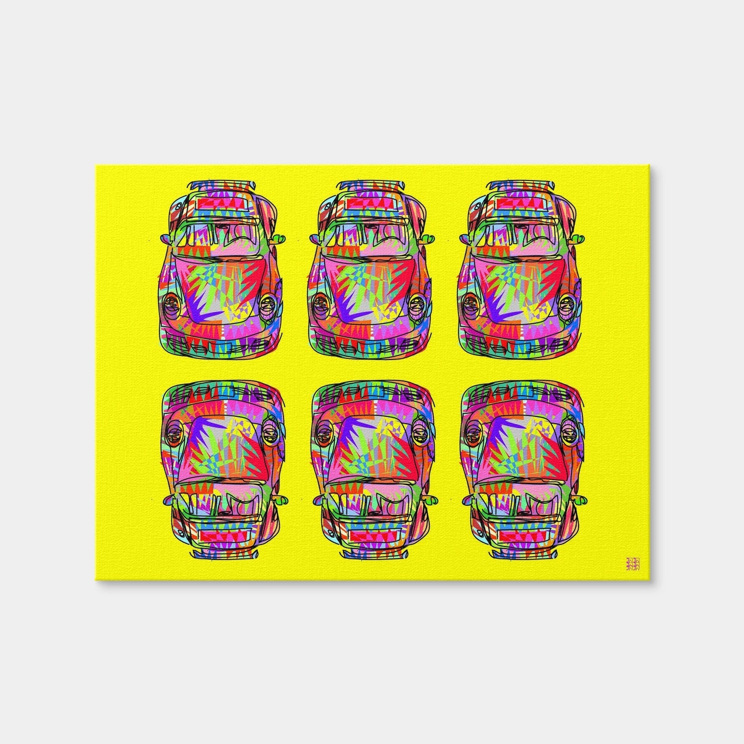 AUTO-MOCKUP WHITE | Super Wavy | 1 Piece | Gallery Wrap | group=4x3