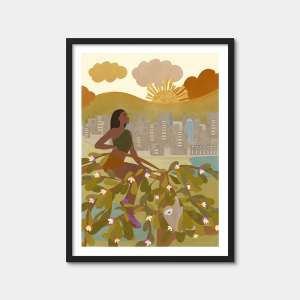 Supergirl Wall Art — Framed Print Format preview
