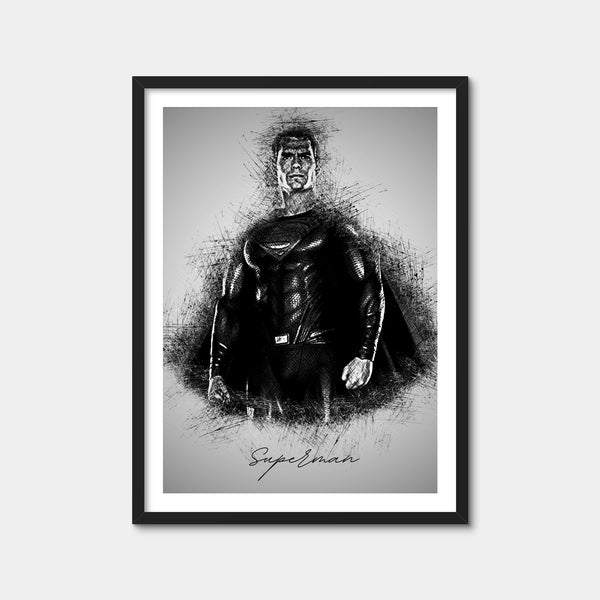 Superman Wall Art — Framed Print Format preview