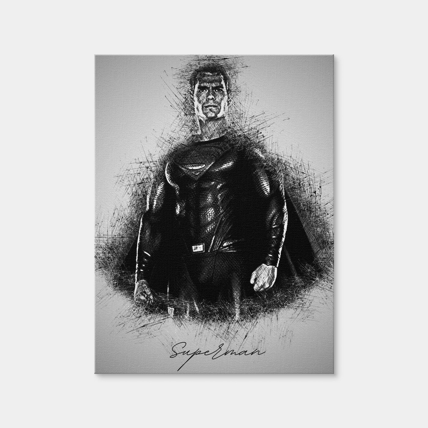 AUTO-MOCKUP WHITE | Superman | 1 Piece | Gallery Wrap | group=3x4