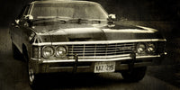 Supernatural chevy Wall Art
