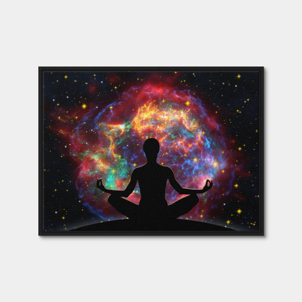 Supernova Meditation Wall Art — Framed Canvas Format preview