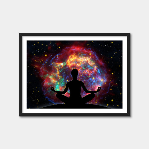 Supernova Meditation Wall Art — Framed Print Format preview