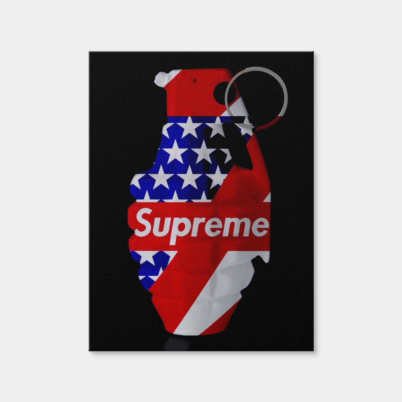 AUTO-MOCKUP WHITE | Supreme Strips Grenade | 1 Piece | Gallery Wrap | group=3x4