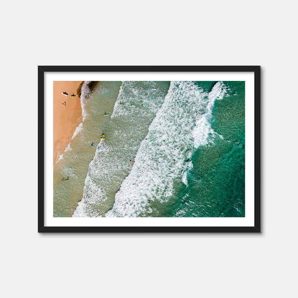 Surfs Up Wall Art — Framed Print Format preview