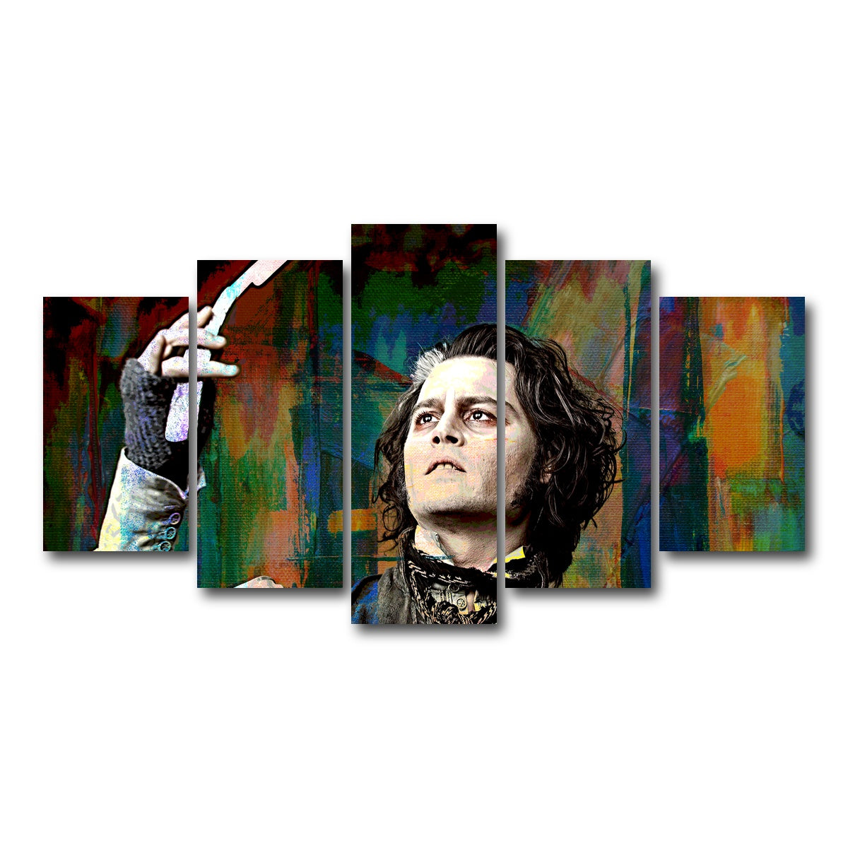 AUTO-MOCKUP WHITE | Sweeney Todd | 5 Piece | Gallery Wrap Canvas | group=5_normal