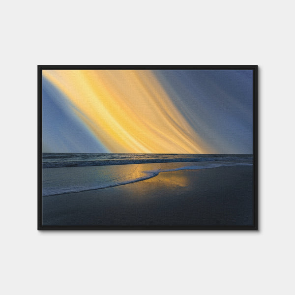 Swoosh Wall Art — Framed Canvas Format preview